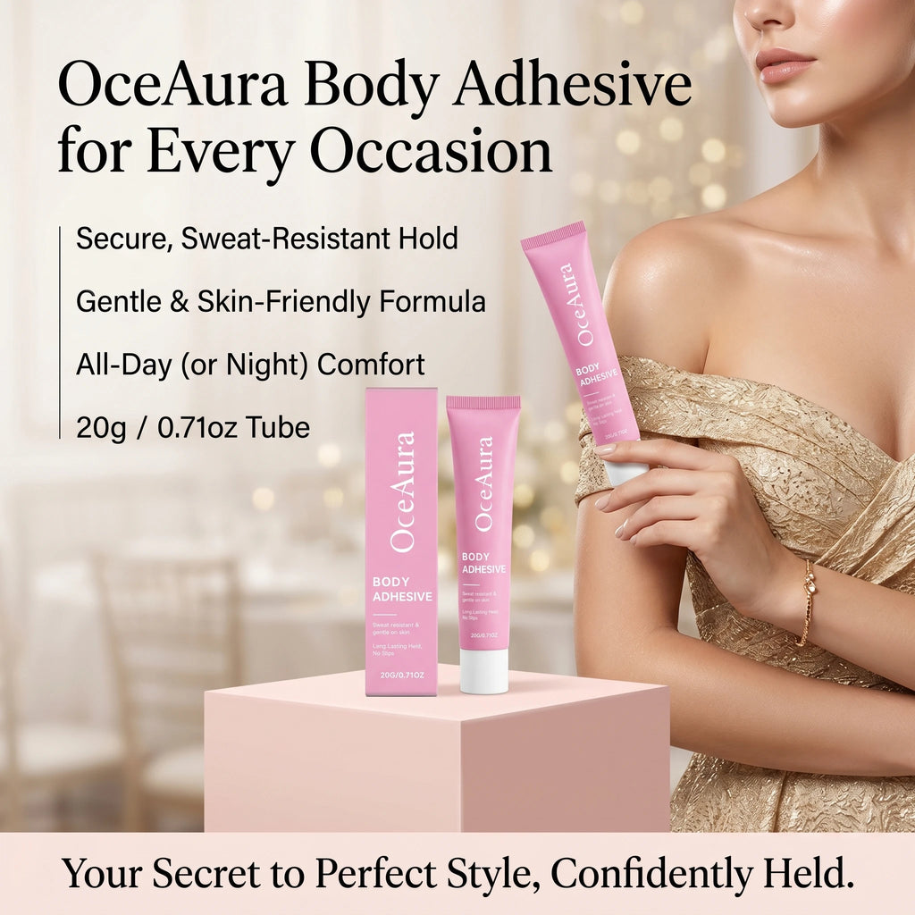All-Day Clothing Body Adhesive for Wardrobe Security
