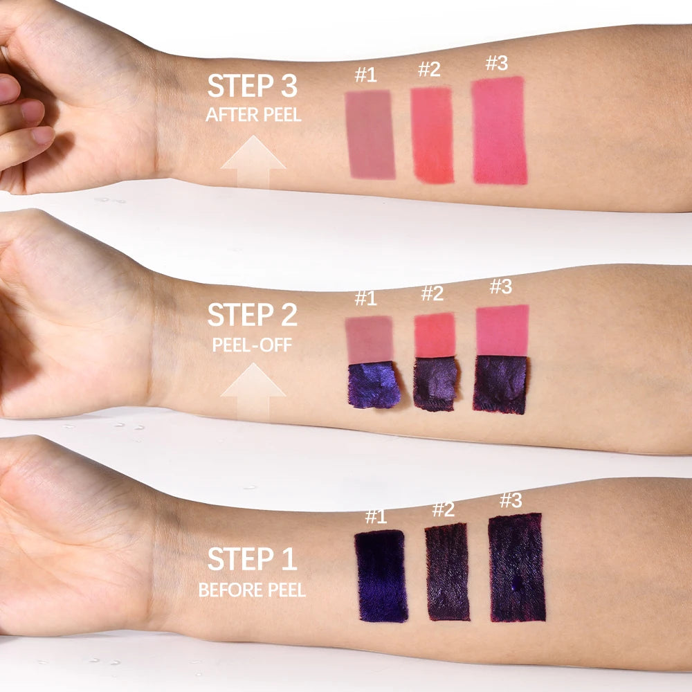Peel Off Waterproof Lip Stain Tint
