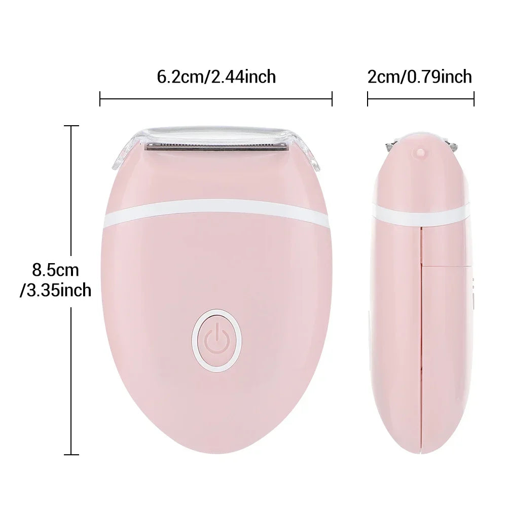 Portable Electric Shaver for Women Full Body Hair Removal