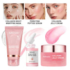 Collagen Face Care Set for Skin Firming and Hydration