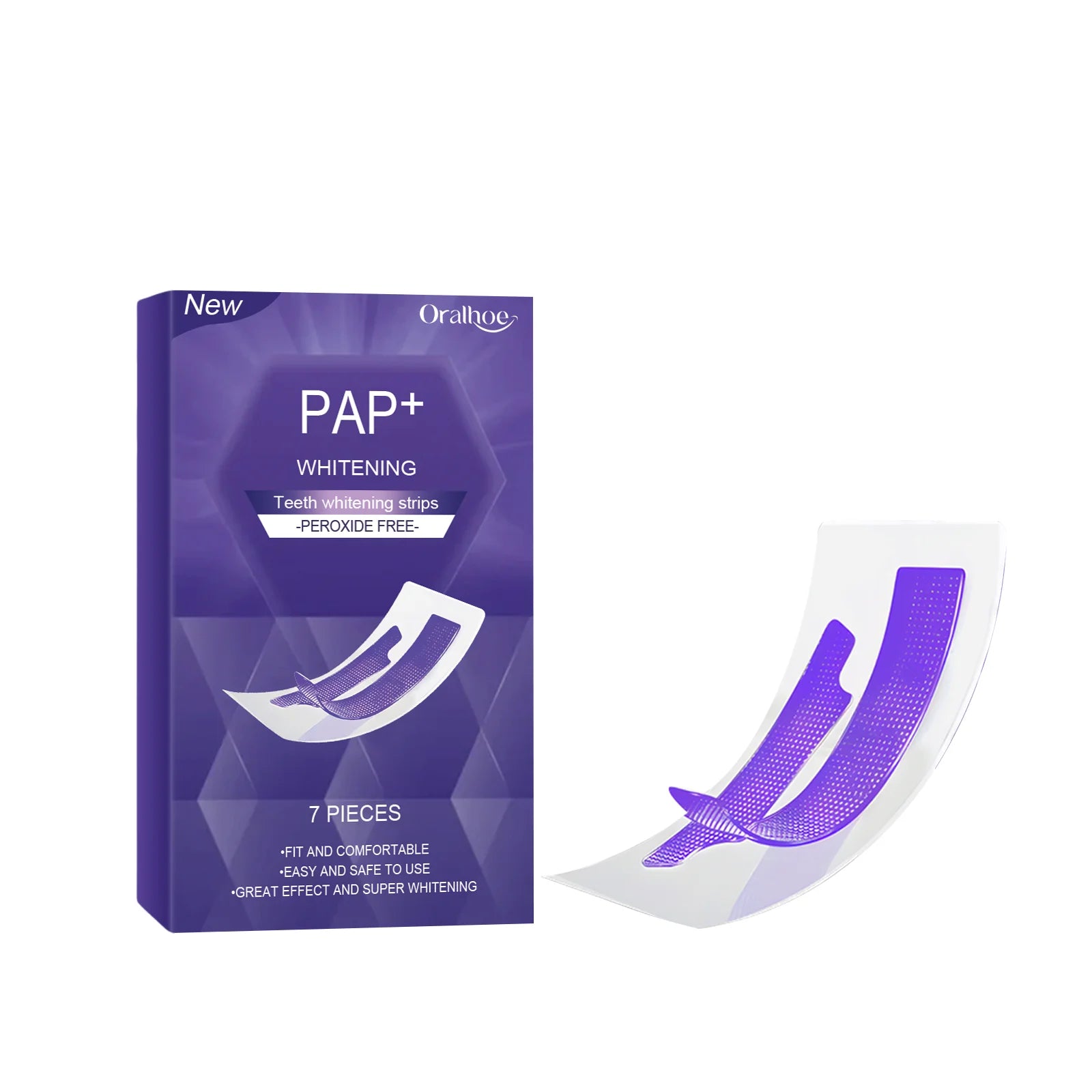 Peroxide-Free Teeth Whitening Strips for Sensitive Teeth - 7