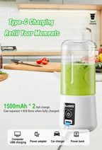 Portable Rechargeable Electric Fruit and Vegetable Blender