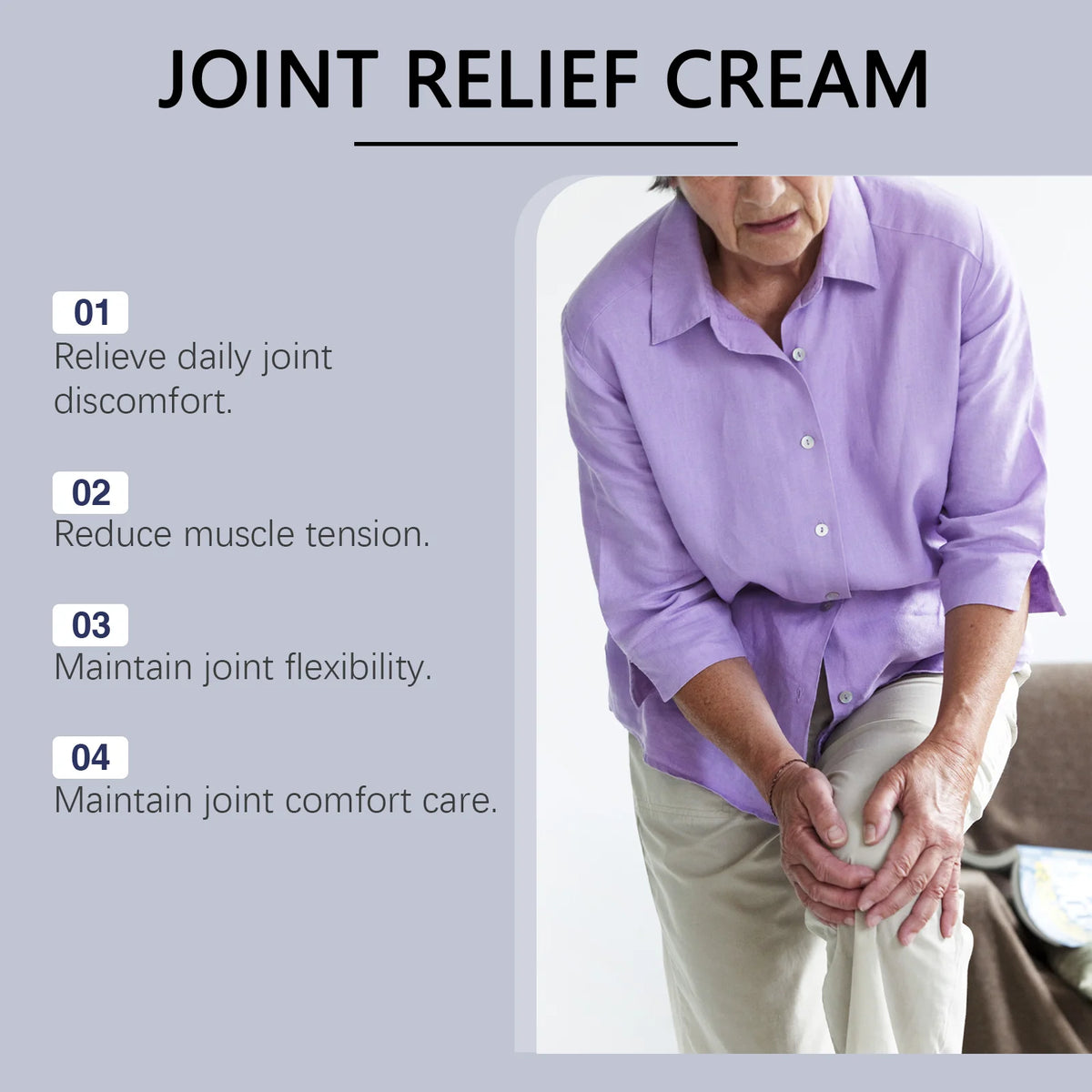 Soothing Joint Relief Massage Cream for Muscle Recovery