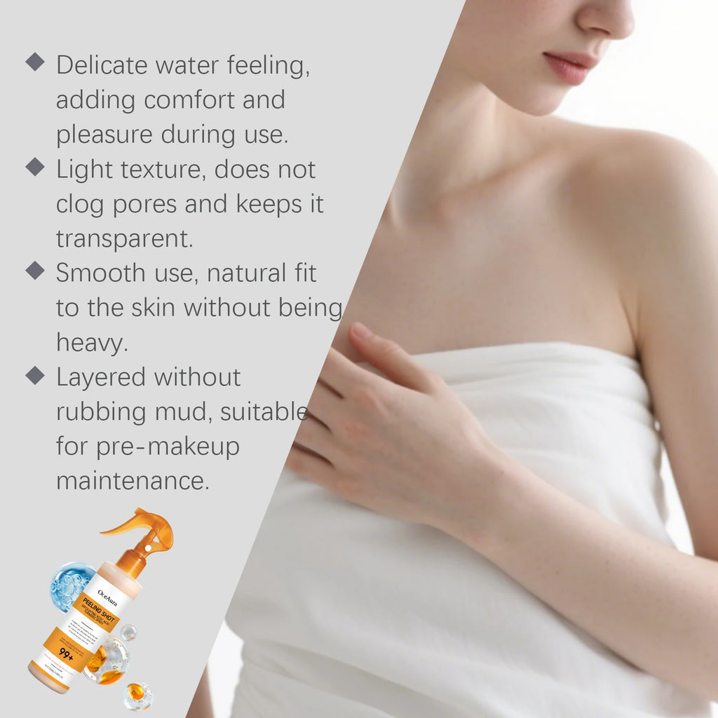 Exfoliating Brightening Skin Peeling Spray for Body and Feet