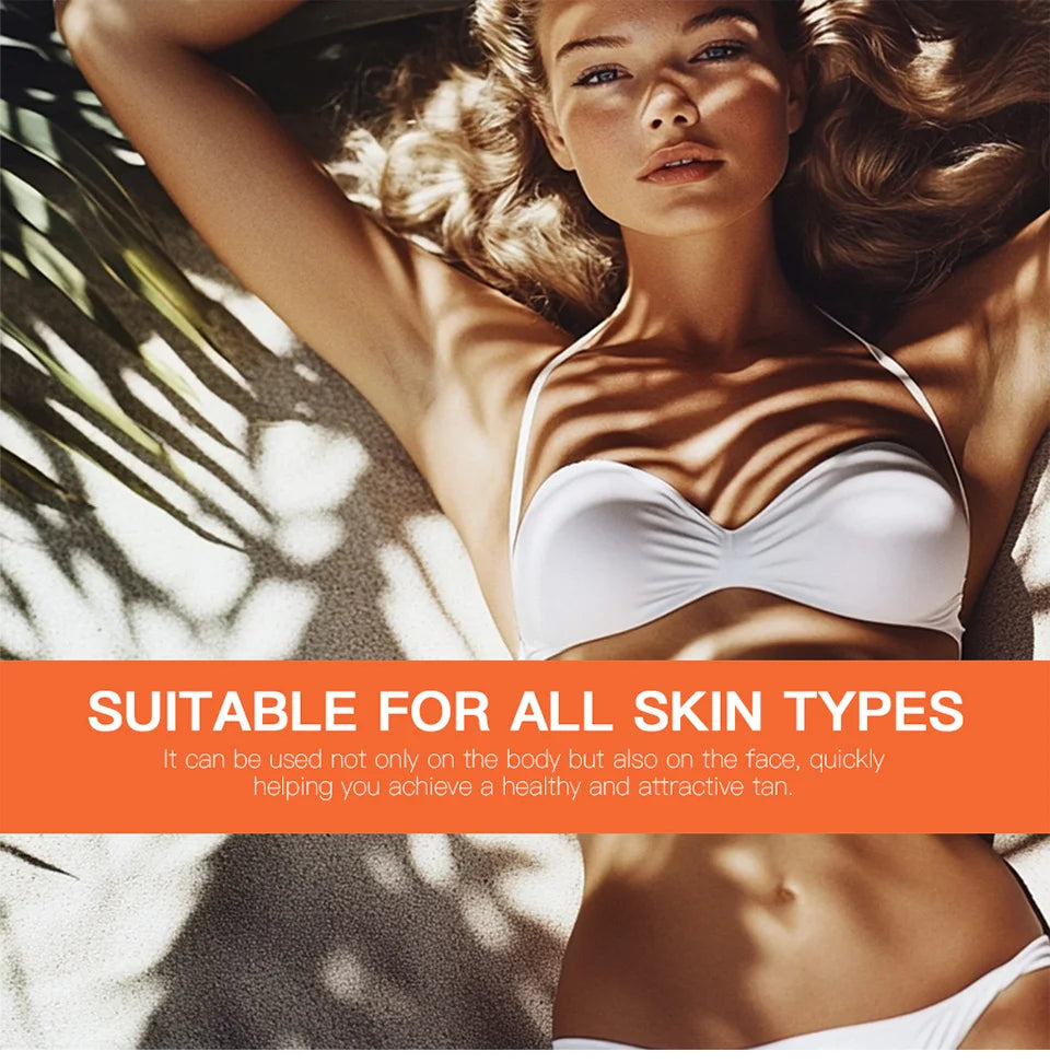 Intensive Sun Tanning Gel for Natural Sun-Kissed Glow