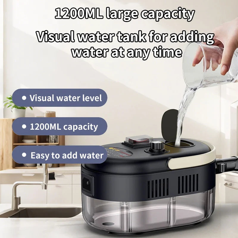 High-Pressure Handheld Steam Cleaner for Home and Kitchen