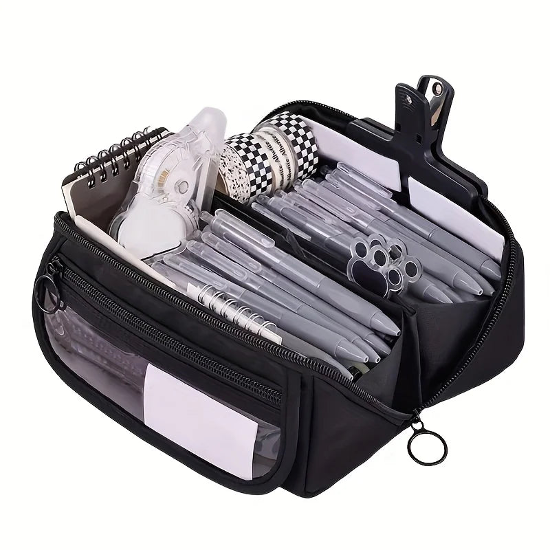 Large Capacity Multi-Layer Student Pencil Case - 9