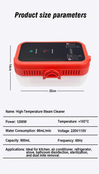 Handheld High Pressure Steam Cleaner for Home and Car