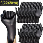 200 Pcs Disposable Black Multipurpose Safety Gloves