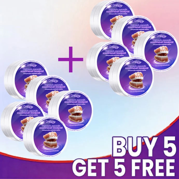 Flexible Silicone Denture Set for Instant Natural Smile
