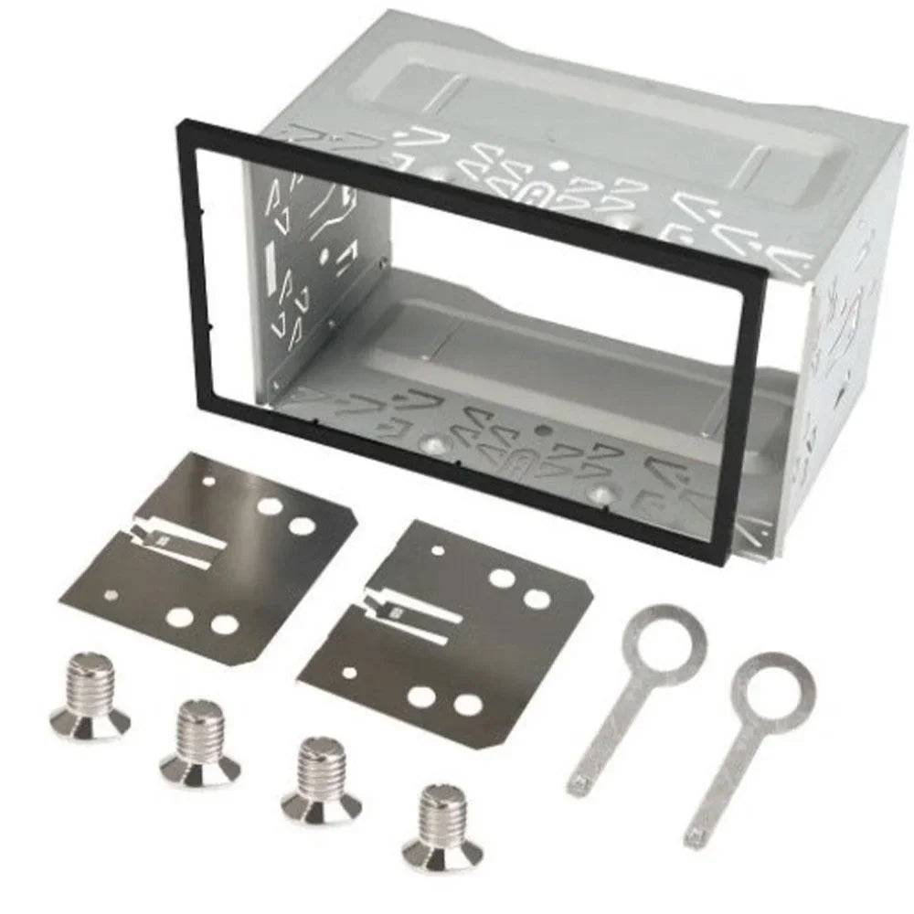 Universal 2 DIN Car Radio Dash Mounting Cage Kit - 1