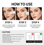 Full Coverage Cream Foundation Stick with Built-in Blending Brush