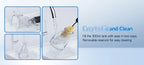 Portable Sonic Toothbrush and Water Flosser Oral Care Set
