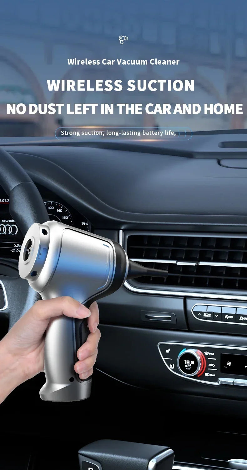 Cordless Handheld Car Vacuum Cleaner