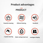 Handheld High-Pressure Steam Cleaner for Kitchen and Home