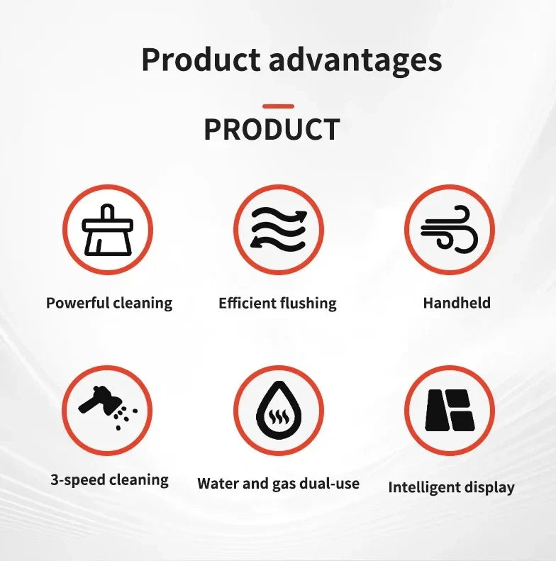 Handheld High-Pressure Steam Cleaner for Deep Cleaning - 9