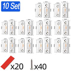 Self-Adhesive Magnetic Cabinet Door Catch Latch