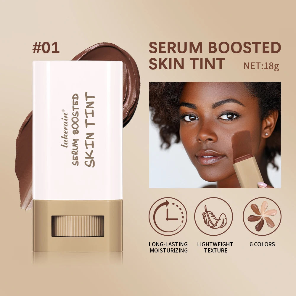 Matte Foundation Stick and Pressed Setting Powder Makeup Set
