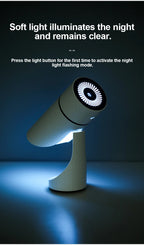 Portable Wireless Desktop Air Humidifier with Adjustable Mist
