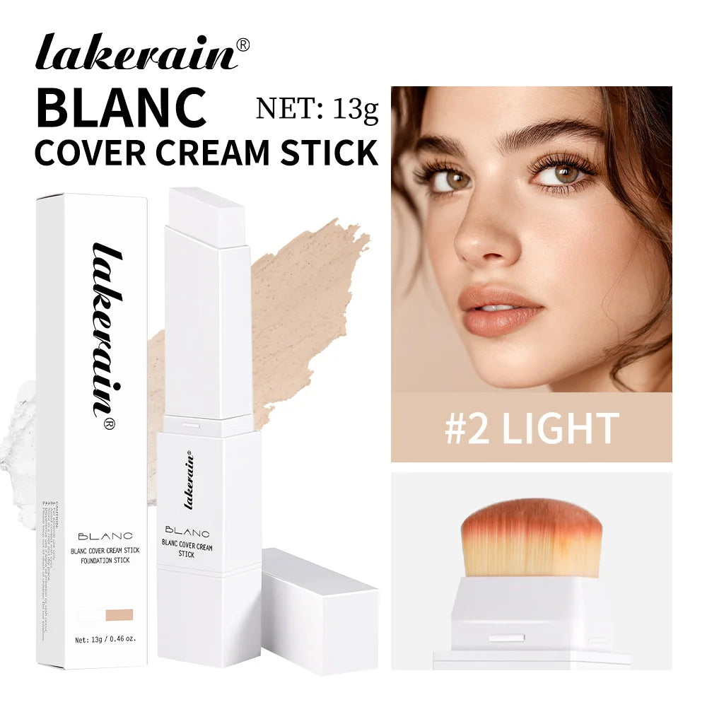 Dual-Ended Waterproof Foundation and Concealer Stick