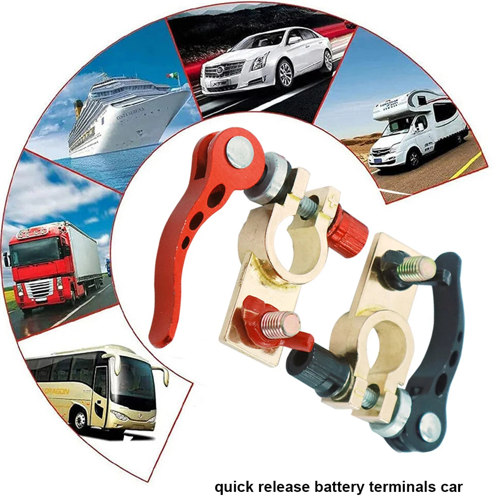 Quick Release Car Battery Terminal Connectors - 3