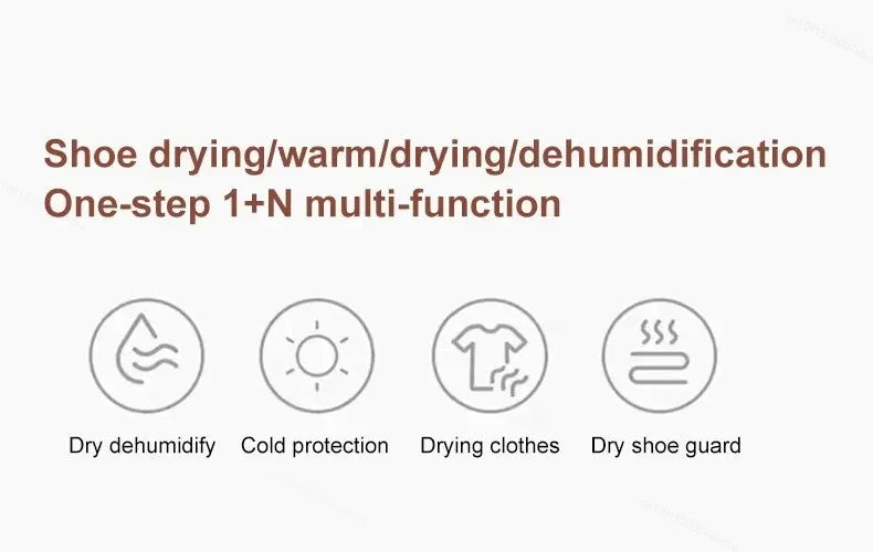 Electric Shoe and Boot Dryer with Deodorizer