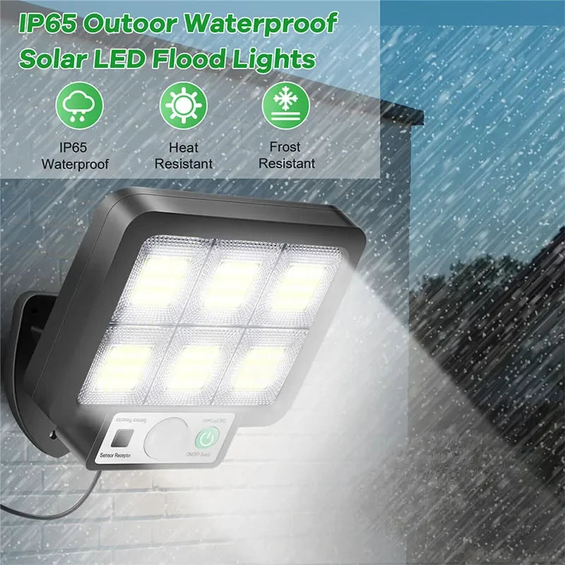 Solar Powered Split Wall Lamp with Motion Sensor