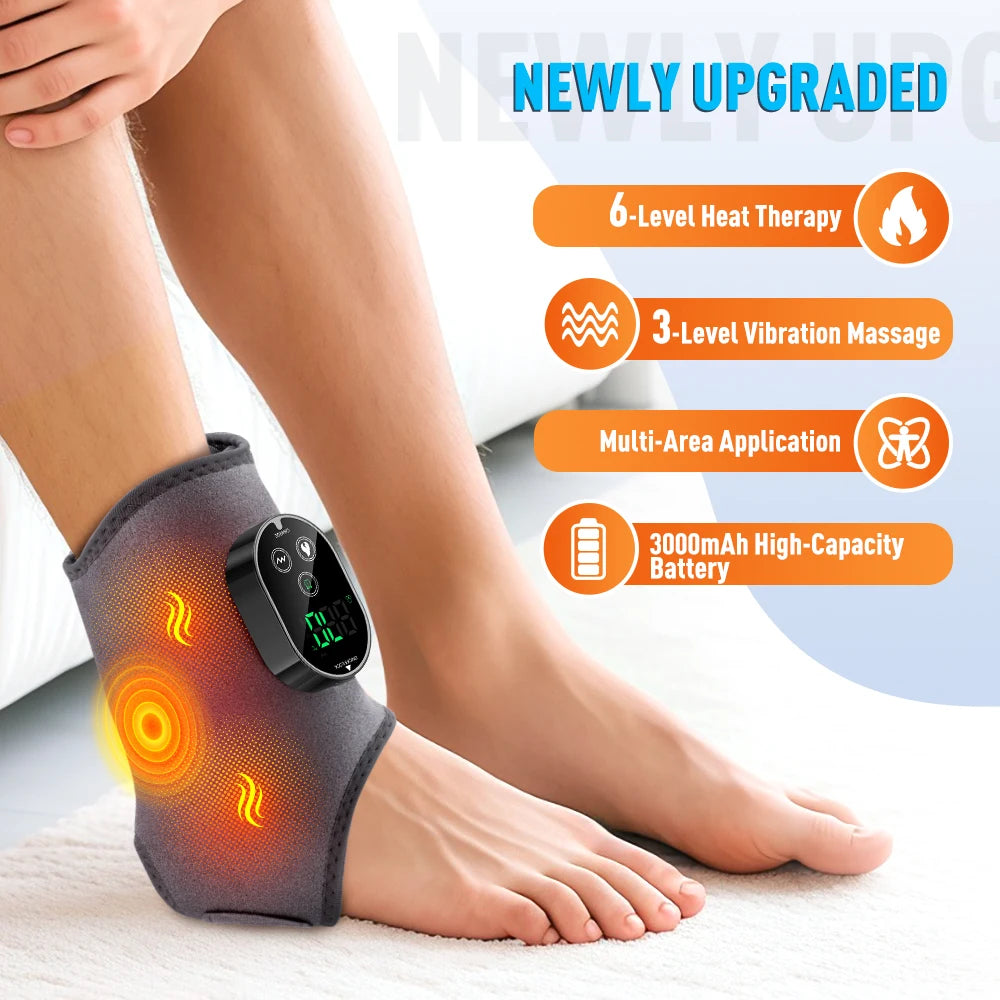 Heated Vibration Ankle and Calf Massager