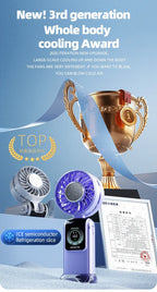 Portable Semiconductor Handheld Cooling Fan