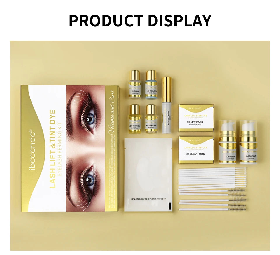 Professional Brow Lamination and Tinting Kit