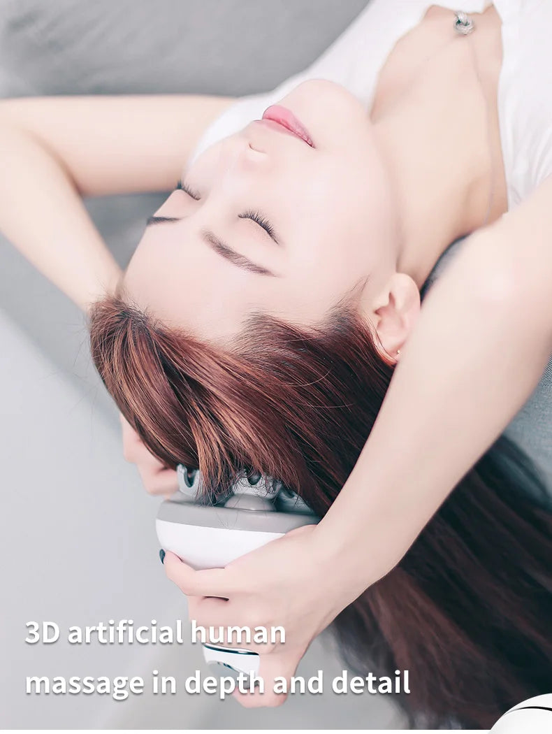 Electric Cordless Scalp and Body Massage Tool