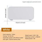 Flame Effect Aroma Diffuser and Essential Oil Humidifier