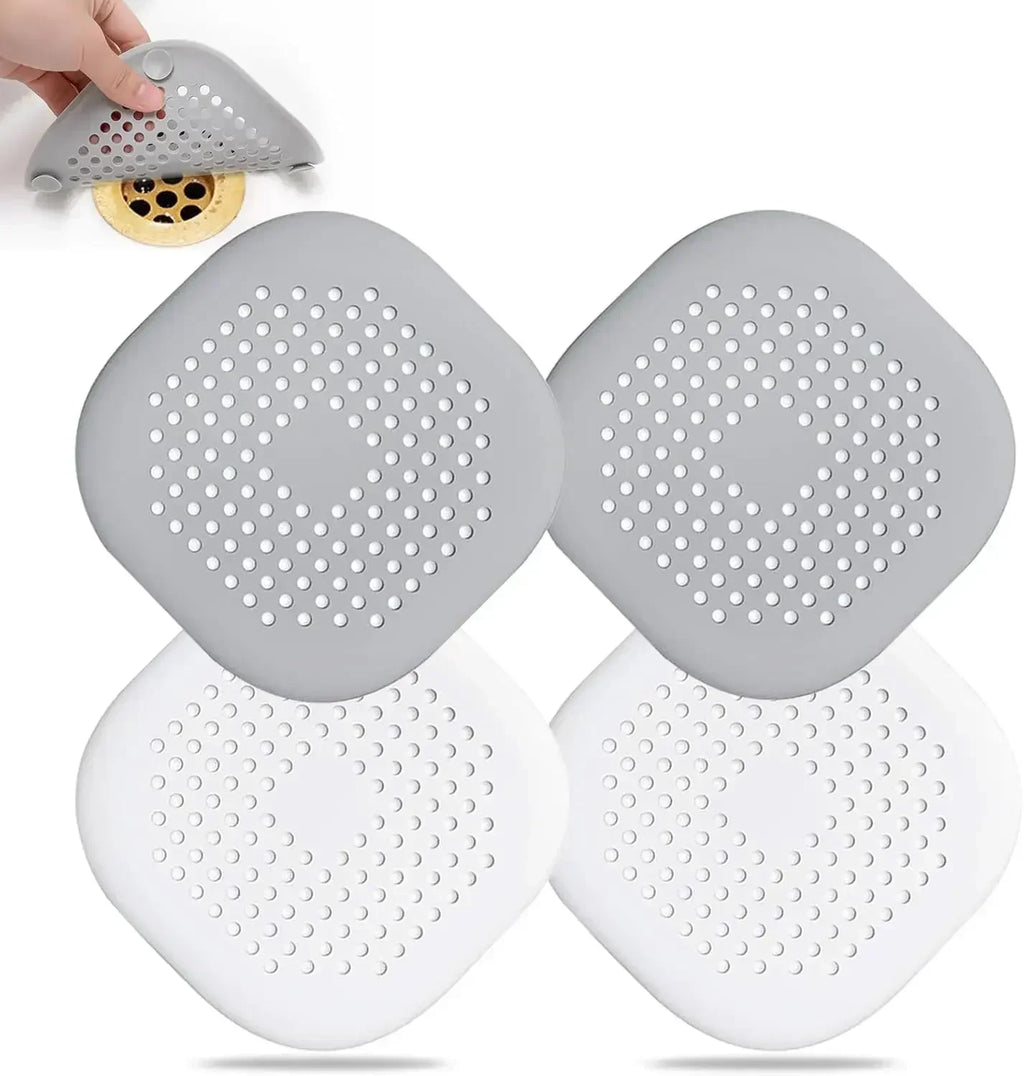 Anti-Clog Silicone Hair Catcher and Drain Strainer
