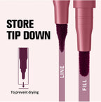 Waterproof Ballpoint Felt Tip Lip Liner Stain
