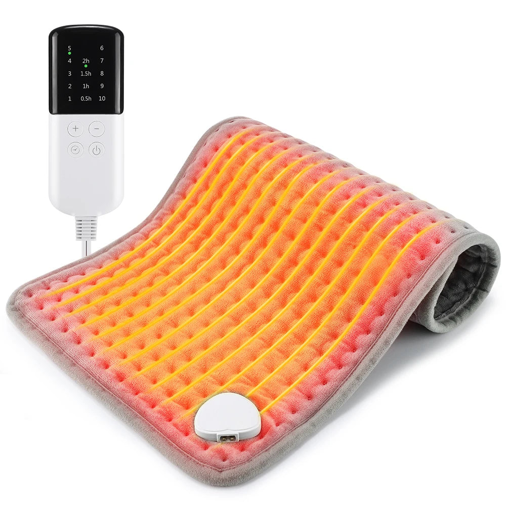 Electric Heating Pad for Pain Relief and Body Warming