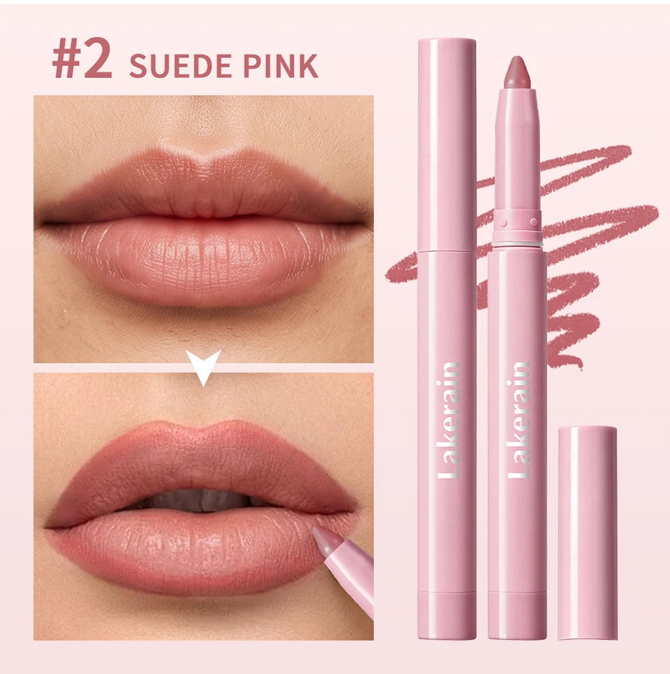 Water-Resistant Matte Lip Liner Pencil