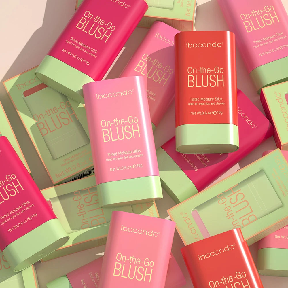 Cream Blush Stick for Lips and Cheeks - 1