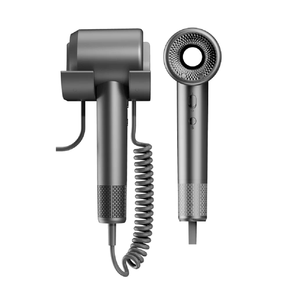Wall-Mounted Ionic Hair Dryer for Home and Bathroom