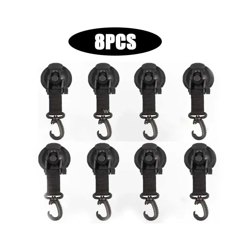 Heavy-Duty Suction Cup Anchors for Camping and Car Awnings - 36