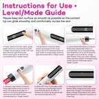 Electric Double-Head Meridian Massage Pen for Body Relaxation