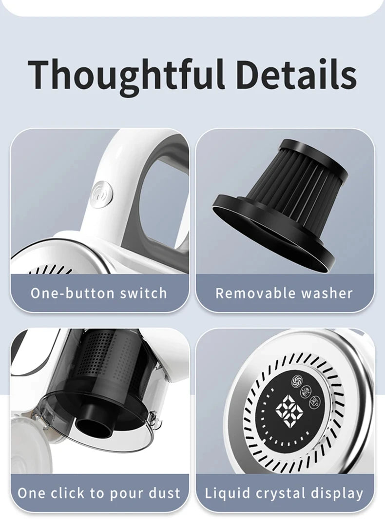 Lightweight Cordless Stick Vacuum for Floors and Carpets