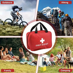 Portable First Aid Storage Bag for Travel and Outdoor Emergencies