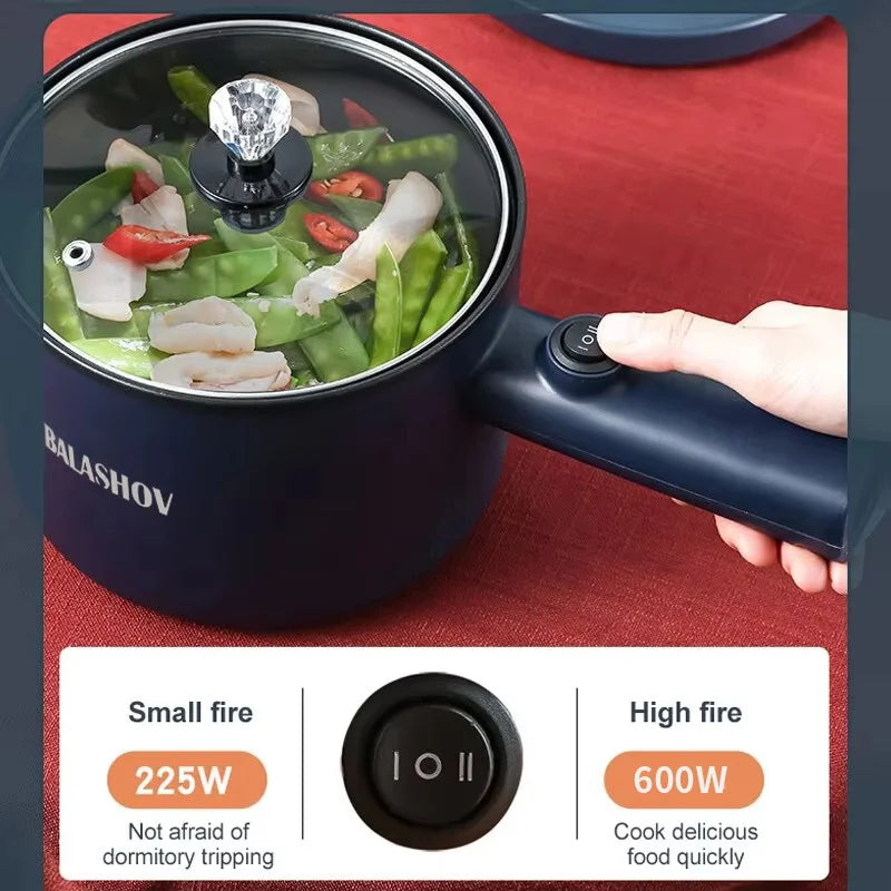 Compact Multi-Function Electric Cooker for Quick Meals