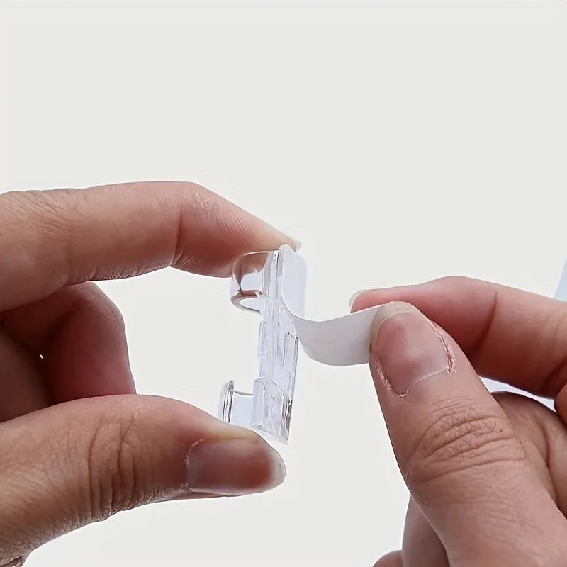 Self-Adhesive Cable Management Clips for Desk and Home