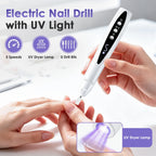 2-in-1 Electric Nail Drill and UV Curing Lamp