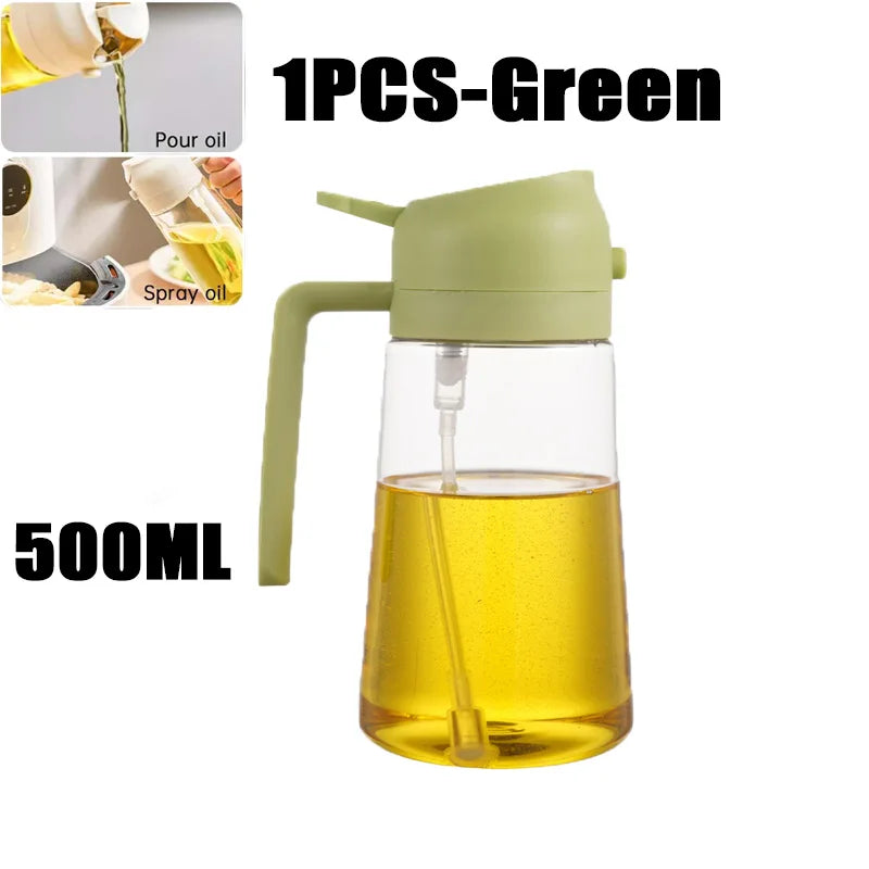 2-in-1 Kitchen Oil Spray and Pour Dispenser