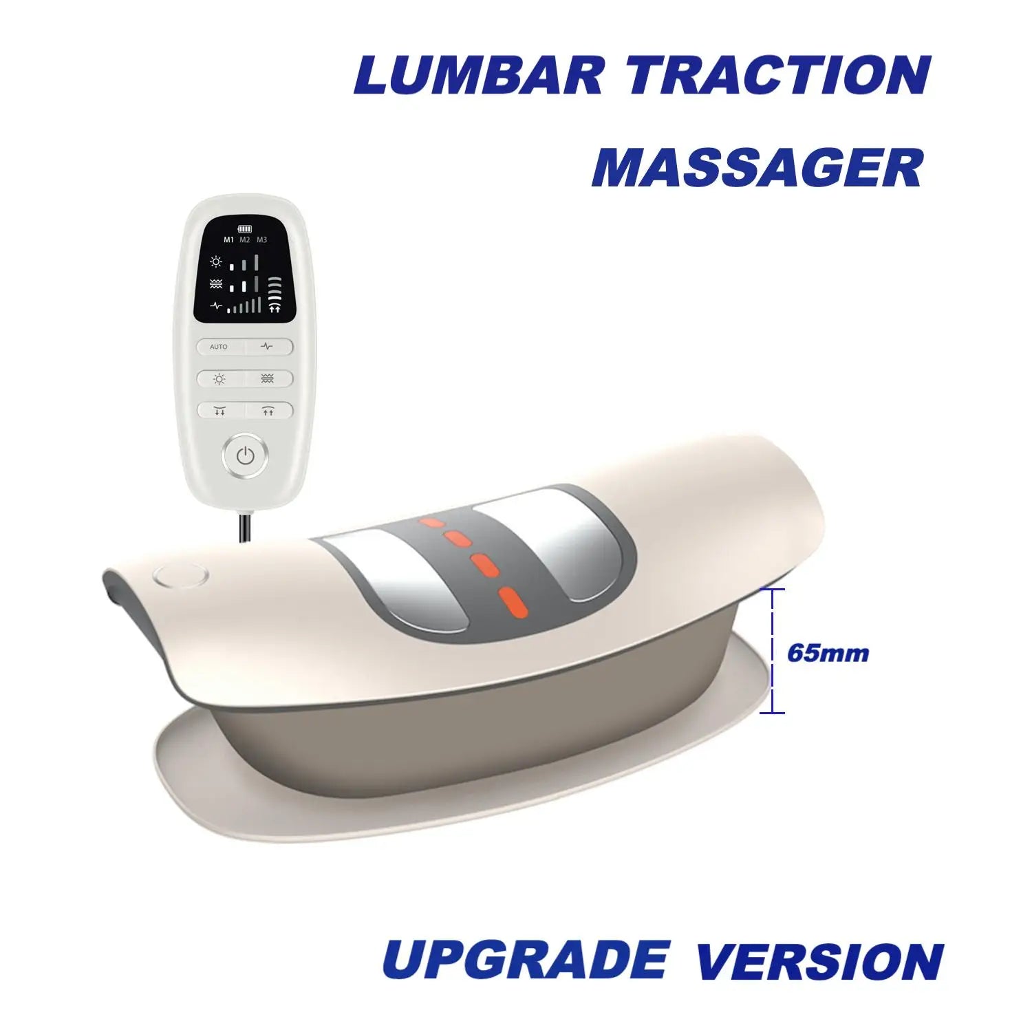 Electric Lumbar Traction Device with Dynamic Airbag Massage - 1