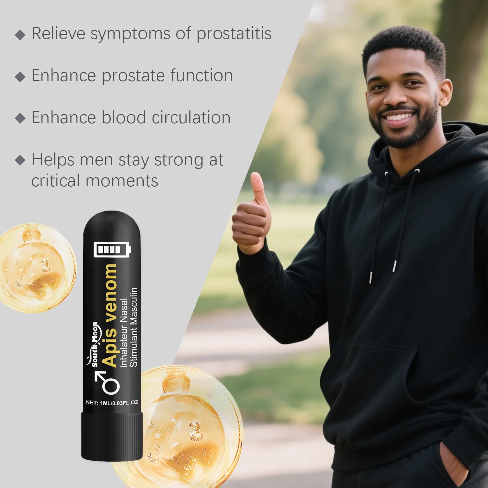 Refreshing Male Energy and Performance Nasal Inhaler - 15