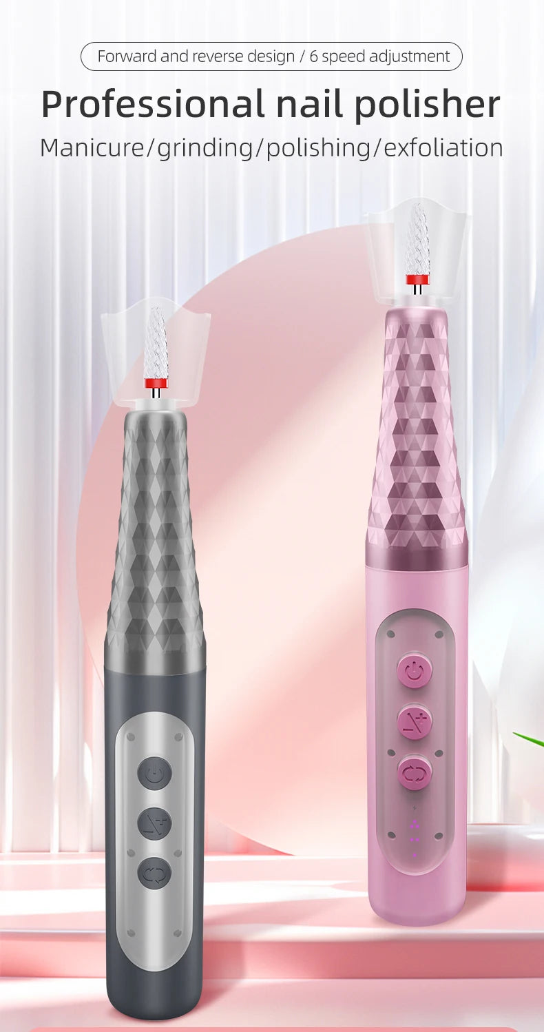 Cordless Electric Nail File and Manicure Drill Kit