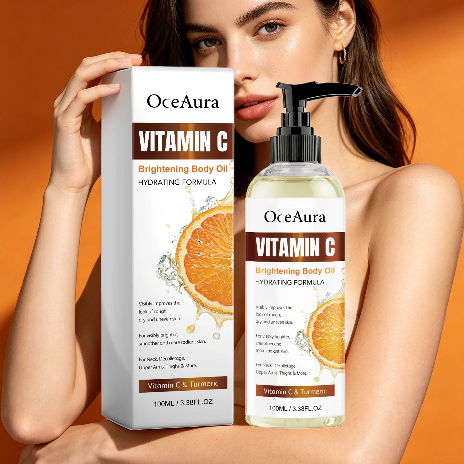 Turmeric and Vitamin C Brightening Body Oil - 11